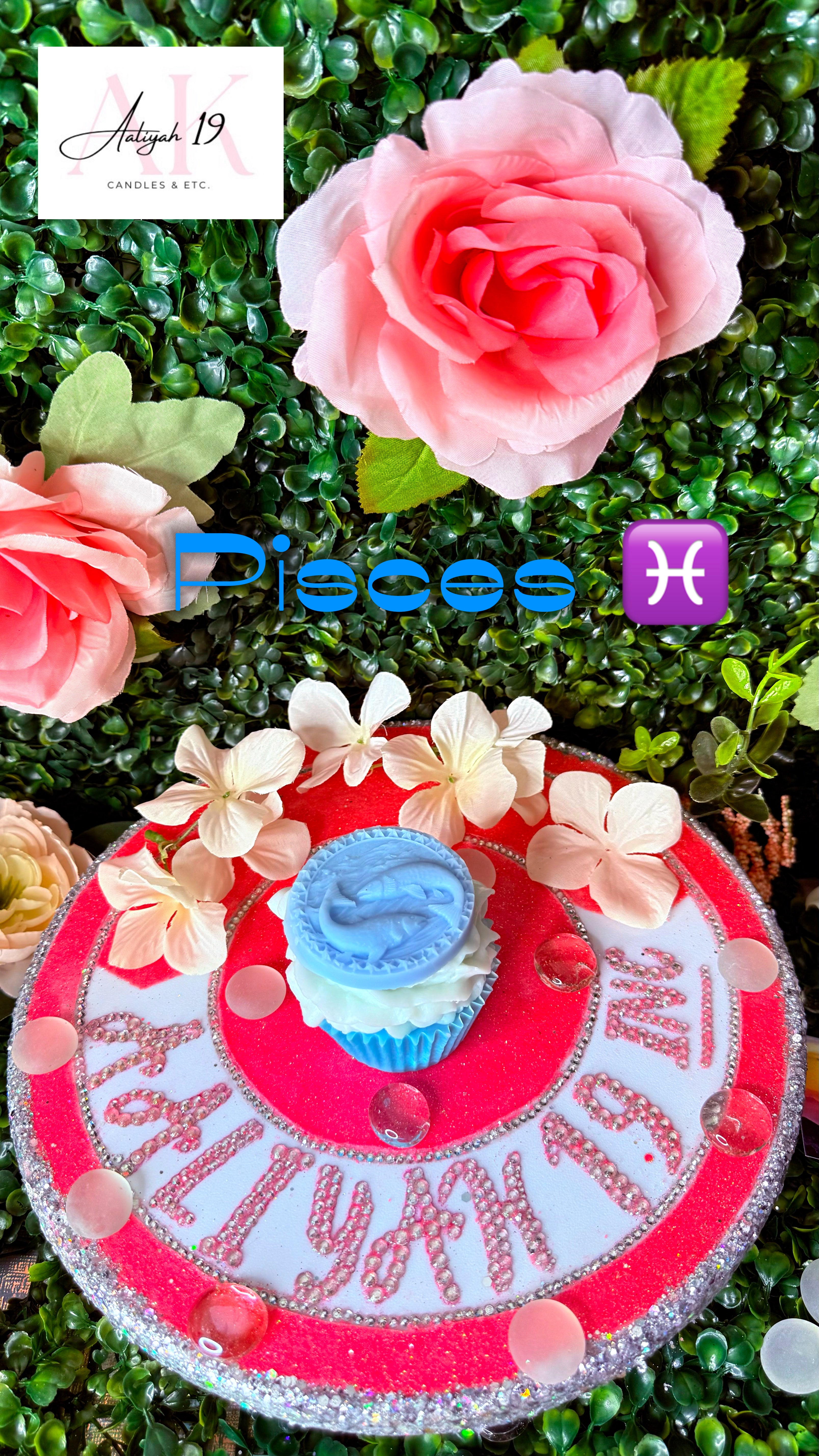 Pisces Cupcake Wax Melt