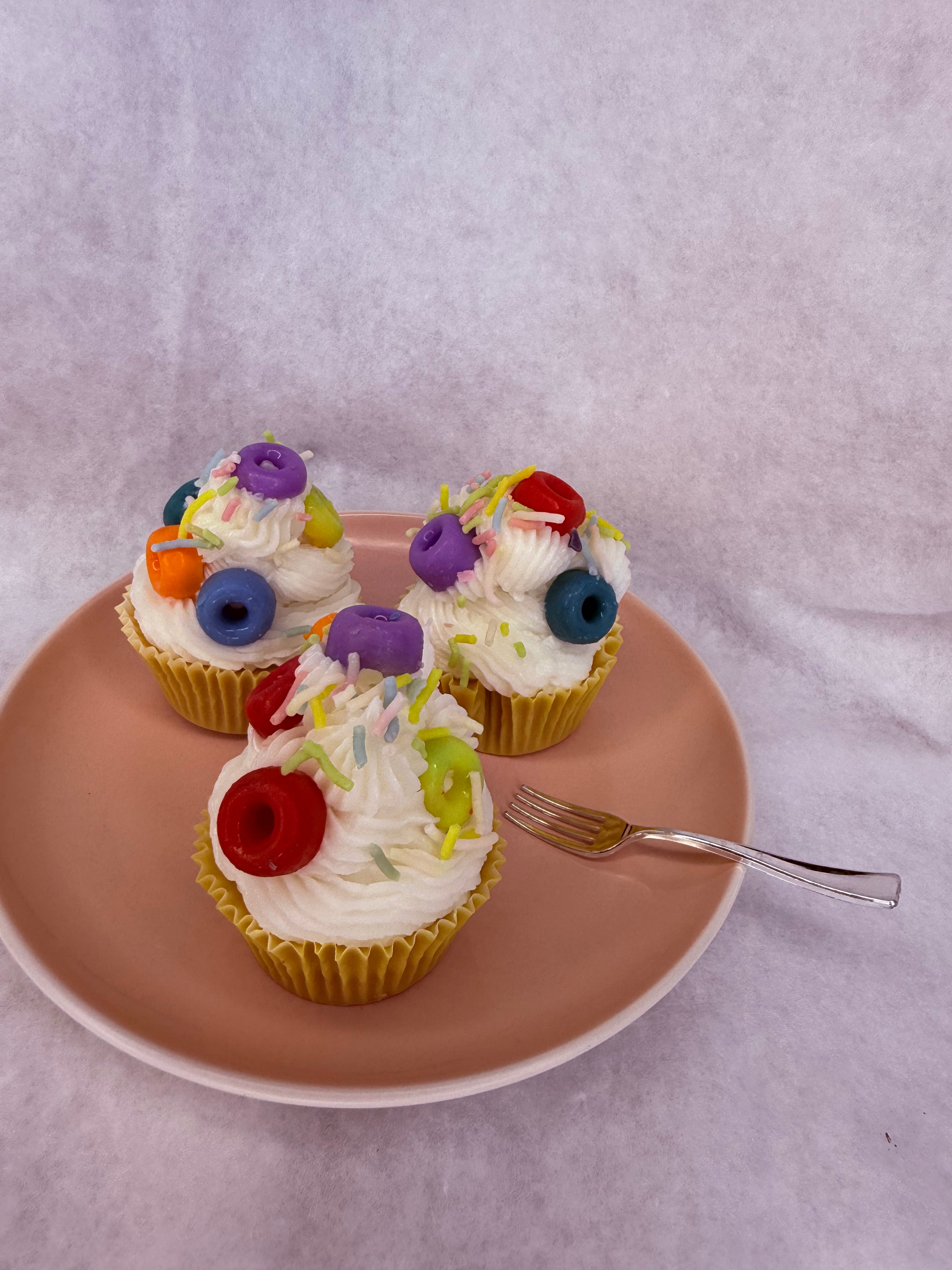 Froot Loop Cupcake Wax Melts