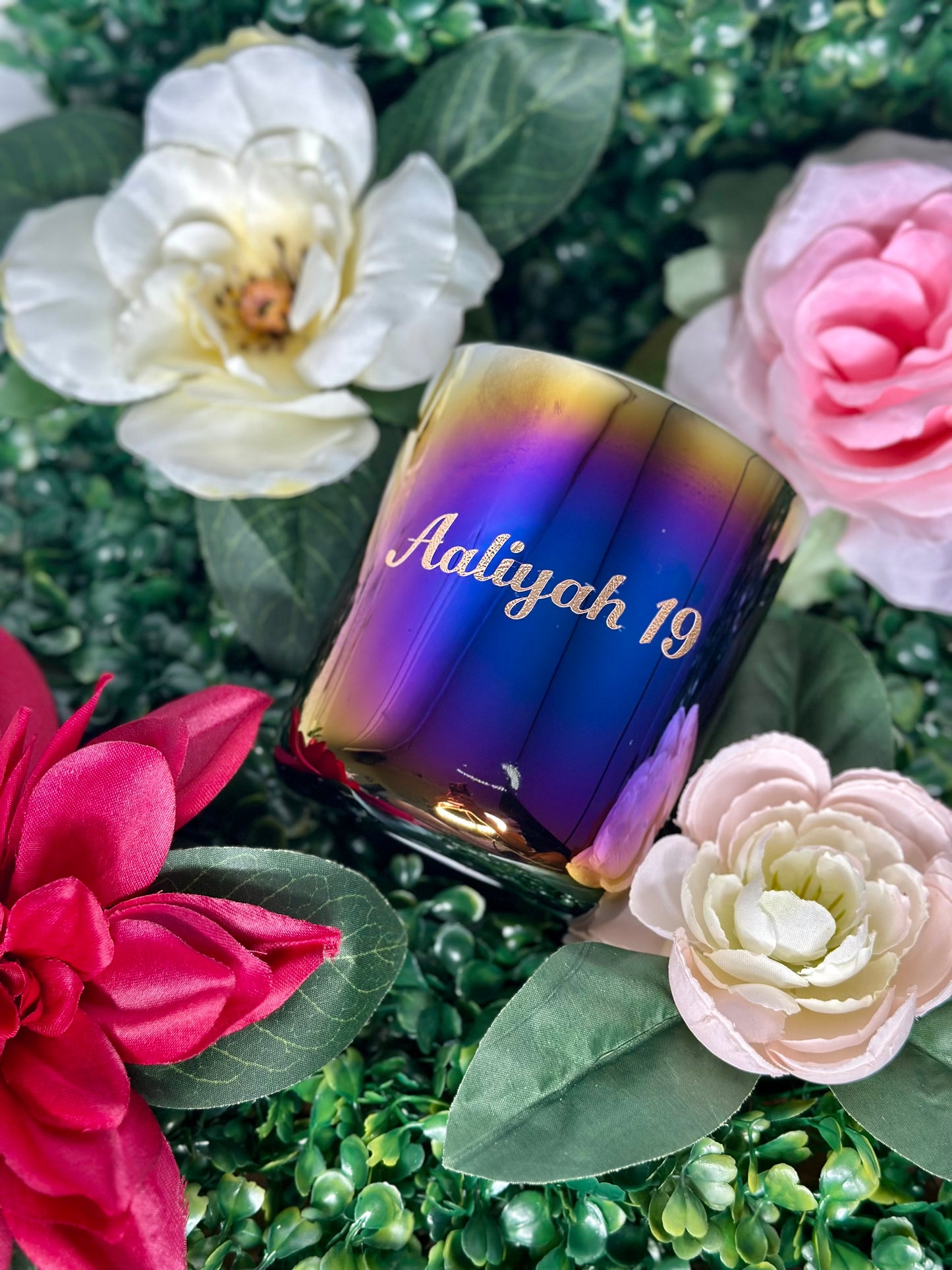 Double Wick Iridescent Black